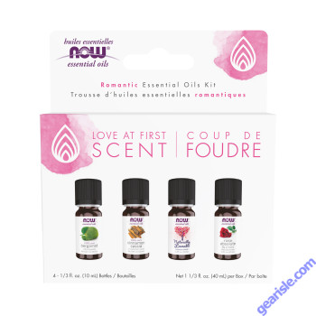 NOW Foods Love At First Scent Essential Oils Kit