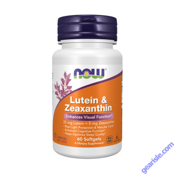 NOW Foods Lutein & Zeaxanthin 60 Softgels