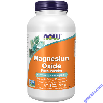 NOW Foods Magnesium Oxide 8 oz.
