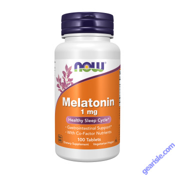 NOW Foods Melatonin 1mg 100 Tablets