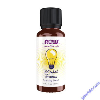 NOW Foods Mental Focus Oil Blend 1 fl oz