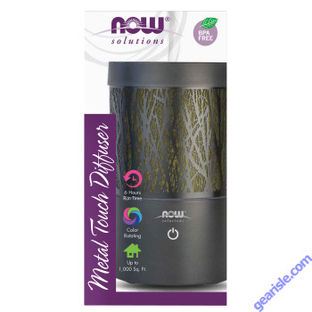 NOW Foods Metal Touch Ultrasonic Oil Diffuser