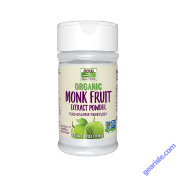 NOW Foods Monk Fruit Extract Organic Powder 0.7 oz.