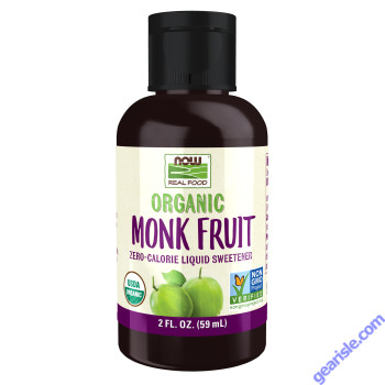 NOW Foods Monk Fruit Liquid Organic 2 fl oz