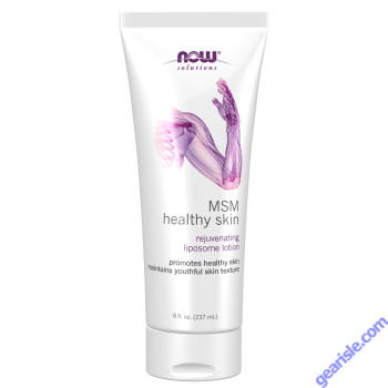 NOW Foods MSM Healthy Skin Liposome Lotion 8 fl oz