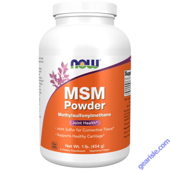 NOW Foods MSM Powder 1 lb.