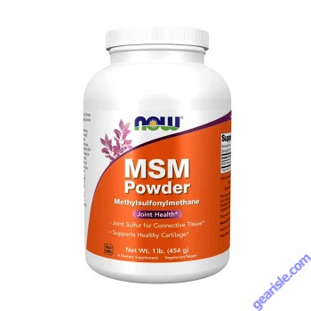 NOW MSM Powder - Joint Support Supplement