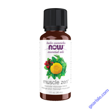 NOW Foods Muscle Zen Oil Blend 1 fl oz