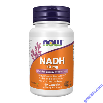 NOW Foods NADH 10mg 60 Capsules