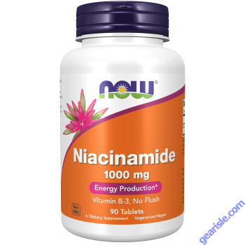 NOW Foods Niacinamide 1000mg 90 Tablets