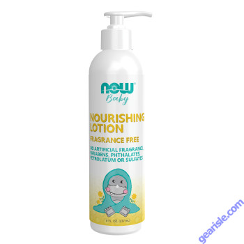 NOW Foods Nourishing Baby Lotion Fragrance Free 8 fl oz