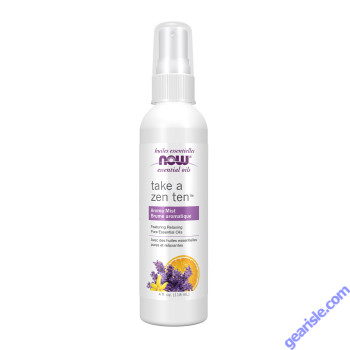 NOW Foods Take A Zen Ten Aroma Mist Featuring Relaxing Pure Essential Oils