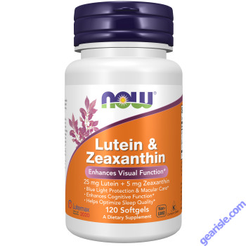 NOW Foods Lutein & Zeaxanthin 120 Softgels