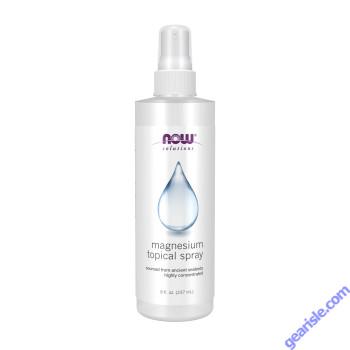 NOW Foods Magnesium Topical Spray from the Ancient Seabed Highly Concentrated 8 fl oz