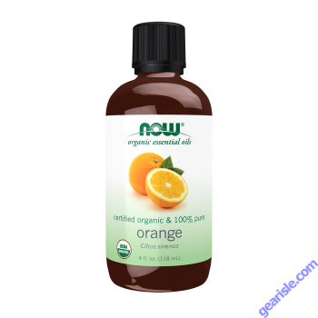 NOW Foods Orange Oil Organic 4 fl oz
