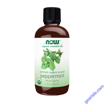 NOW Foods Peppermint Oil Organic 4 fl oz