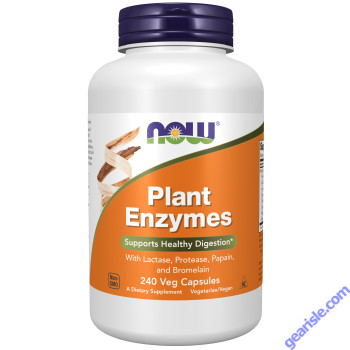 NOW Foods Plant Enzymes 240 Veg Capsules