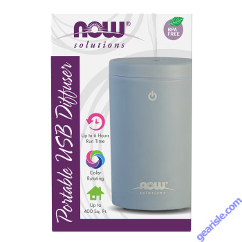 NOW Foods Portable USB Ultrasonic Oil Diffuser