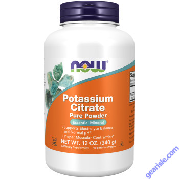 NOW Foods Potassium Citrate Powder 12 oz.