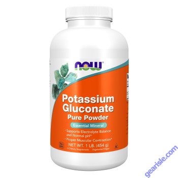 NOW Foods Potassium Gluconate Powder 1 lb.