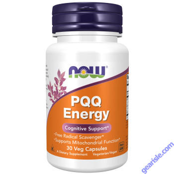 NOW Foods PQQ Energy 30 Veg Capsules