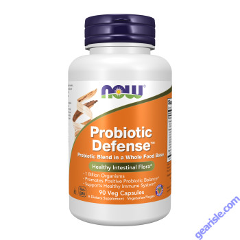 NOW Foods Probiotic Defense 90 Capsules