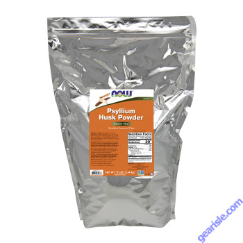 NOW Foods Psyllium Husk Powder 12 lbs.