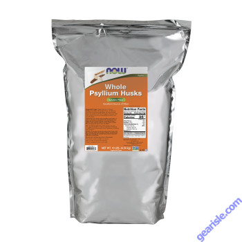 NOW Foods Psyllium Husks Whole 160 oz.