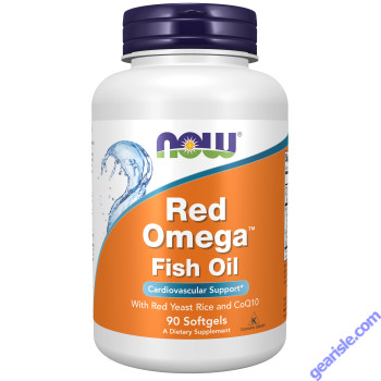 NOW Foods Red Omega Fish Oil 90 Softgels