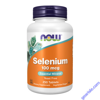 NOW Foods Selenium 100mcg- 250 Tablets