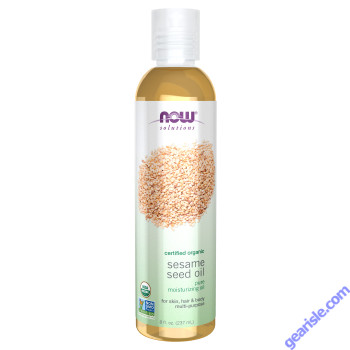 NOW Foods Sesame Seed Oil Organic 8 fl oz