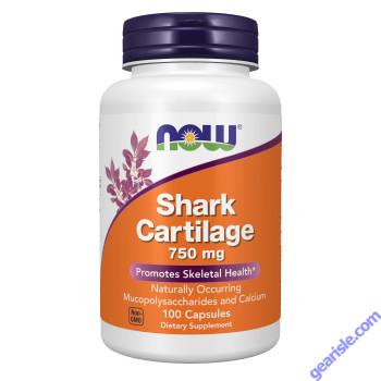 NOW Foods Shark Cartilage 750mg 100 Capsules