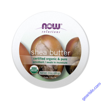 NOW Foods Shea Butter Organic & Pure 3 oz.