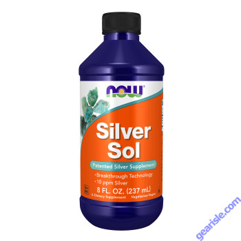 NOW Foods Silver Sol Liquid 8 fl oz