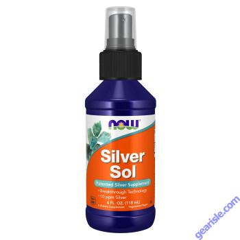 NOW Foods Silver Sol Spray 4 fl oz