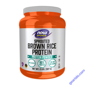 NOW Foods Sprouted Brown Rice Protein 2 lbs.