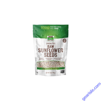 NOW Foods Sunflower Seeds Raw & Unsalted 1 lb.