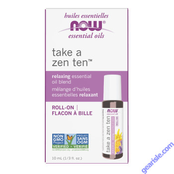 NOW Foods Take A Zen Ten Essential Oil Blend Roll-On 10mL