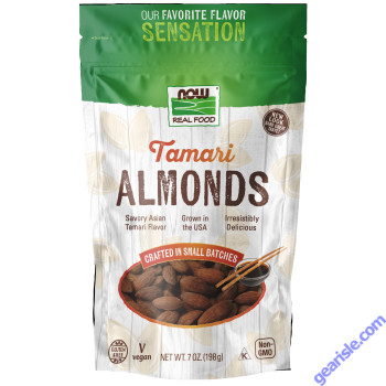 NOW Foods Tamari Almonds 7 oz.