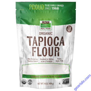 NOW Foods Tapioca Flour Organic 16 oz.