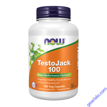 NOW Foods TestoJack 100 120 Veg Capsules
