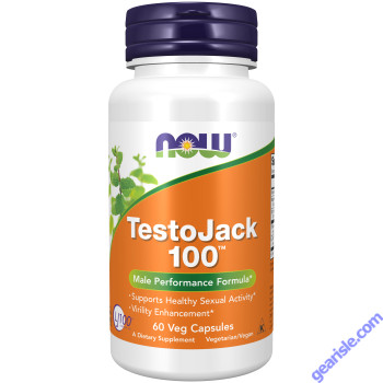 NOW Foods TestoJack 100 60 Veg Capsules