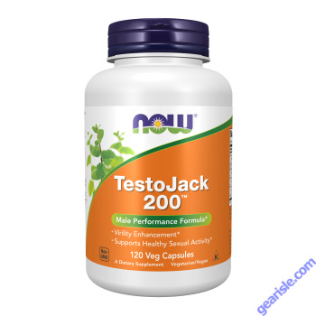 NOW Foods TestoJack 200 120 Veg Capsules