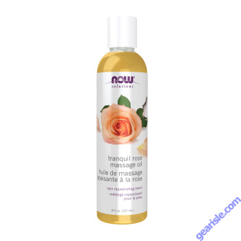 NOW Foods Tranquil Rose Massage Oil 8 fl oz