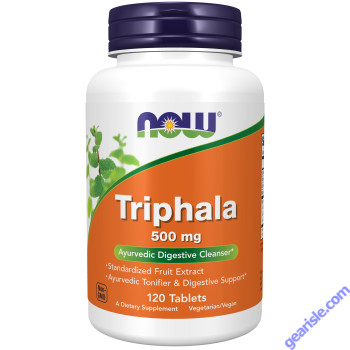 NOW Foods Triphala 500mg 120 Tablets
