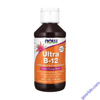 NOW Foods Ultra B-12 Liquid 4 oz.