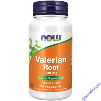 NOW Foods Valerian Root 500mg 100 Veg Capsules