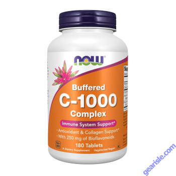 NOW Foods Vitamin C-1000 Complex 180 Tablets