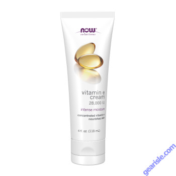 NOW Foods Vitamin E Cream 28000IU 4 oz.