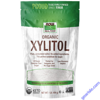 NOW Foods Xylitol Organic 1 lb.